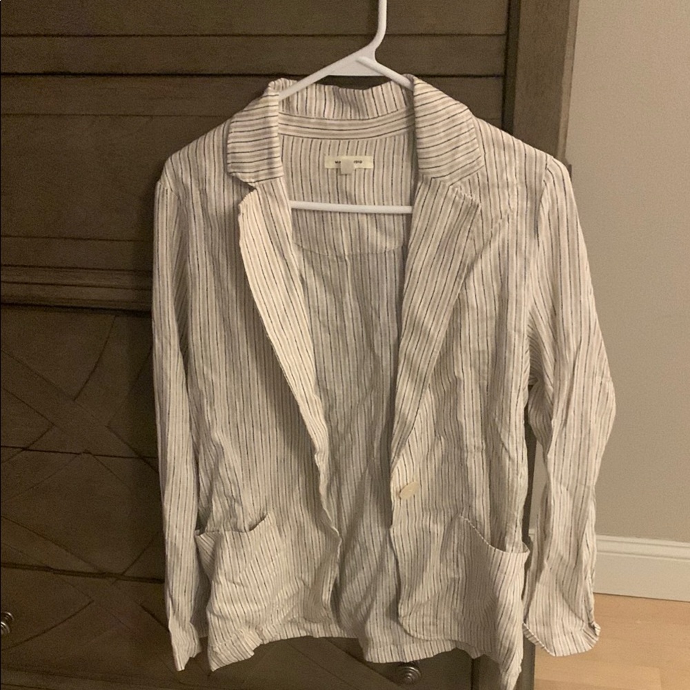 Striped Blazer Jacket